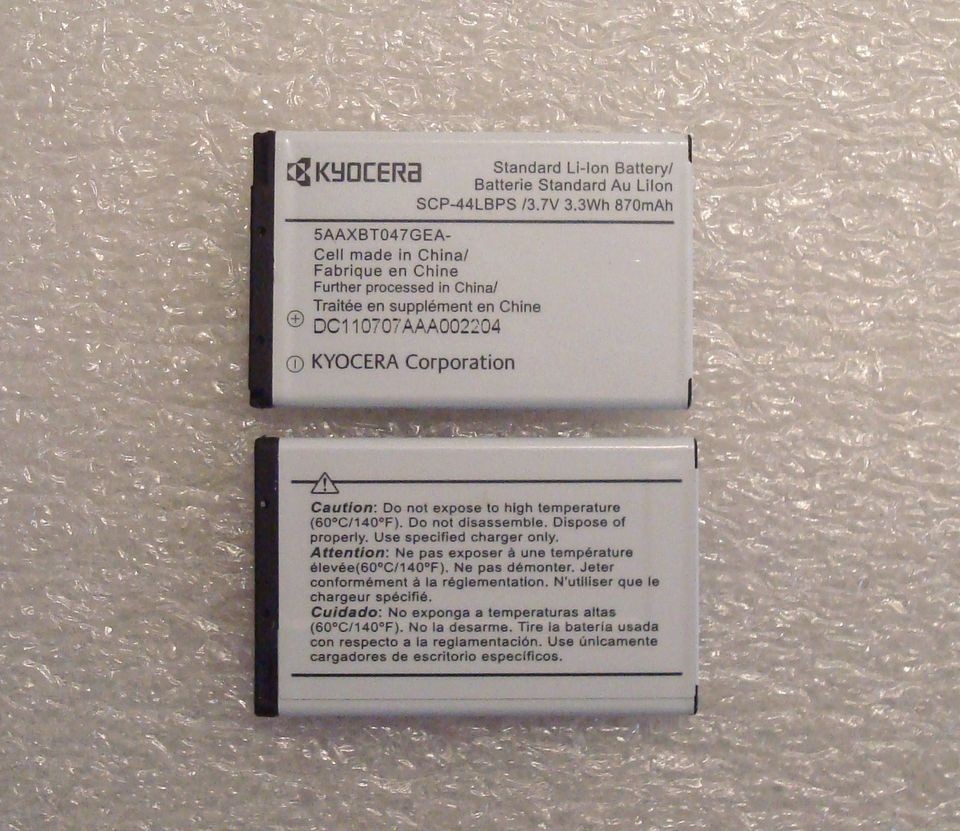 OEM KYOCERA SCP 44LBPS PRESTO S1350 BRIO S3015 LUNO S2100 CELL PHONE 