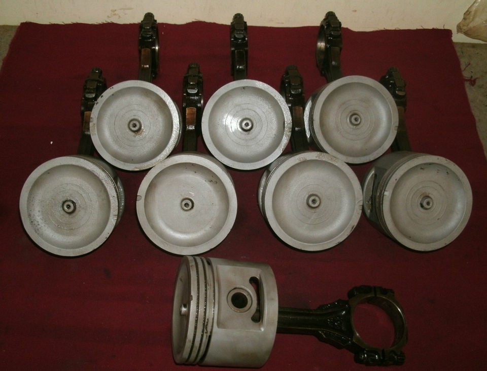 Buick 455 Pistons and Rods Set GS,GSX,Skylark,Riviera,Century,Regal