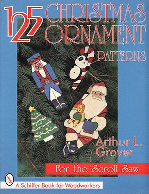 125 Christmas Ornament Patterns for the Scroll Saw