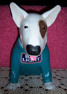 Spuds Mackenzie Bud Light Beer Lamp 1986