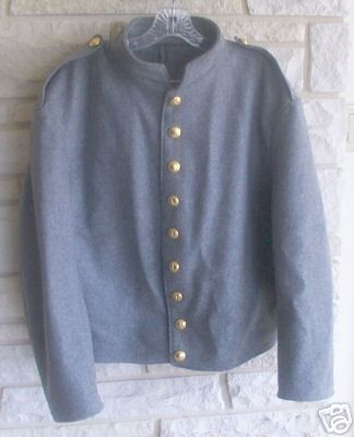 Confederate Butternut Shell Jacket, Civil War, New