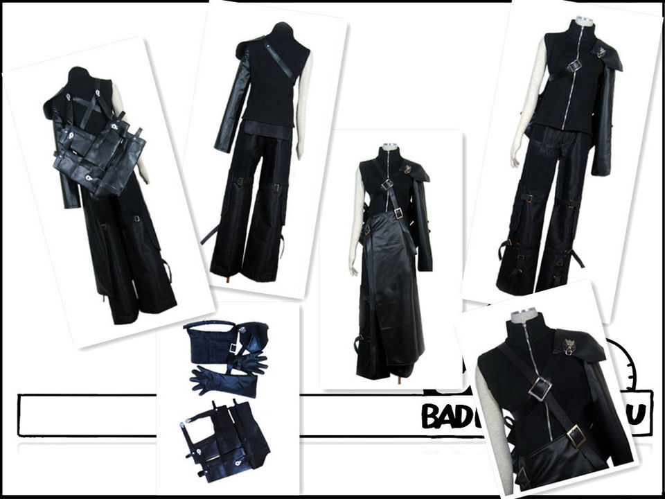 Final Fantasy 7 FF7 Cloud cosplay costume Armor & Sheath include