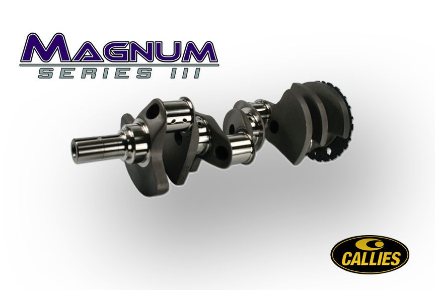 CALLIES MAGNUM CRANKSHAFTS LS1 4.000 STROKE, 2.1 JOURNALS, 2.5585 