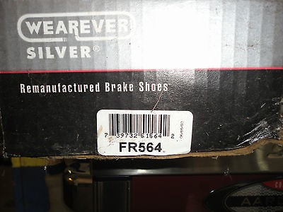 Wearever FR564 Drum Brake Shoe (Fits Cadillac)