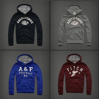 NEW ARRIVAL ABERCROMBIE & FITCH MENS JACKRABBIT TRAIL HOODIES SIZE 