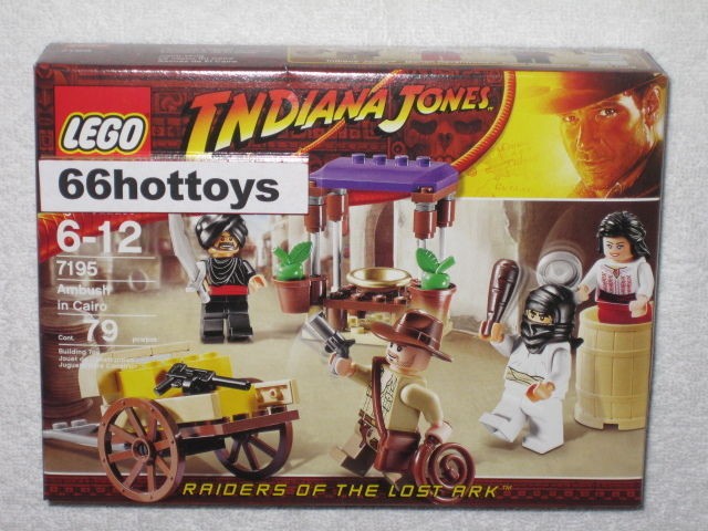 LEGO 7195 INDIANA JONES Ambush In Cairo NEW