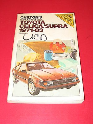   TOYOTA CELICA SUPRA COROLLA TERCEL CARINA STARLET 70 87 MANUAL LOT