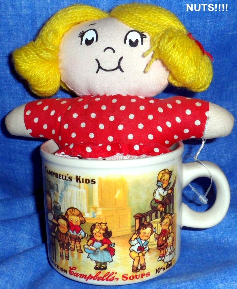   Campbells Kids Soup Mug by West Wood Replica 1910 Souvenir Postcard