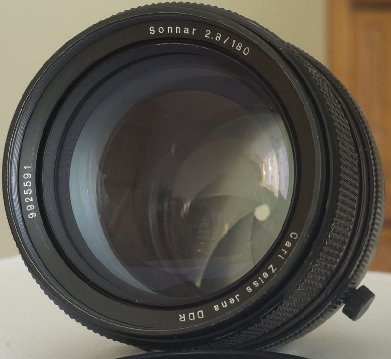 Sonnar 2,8/180 Carl Zeiss Jena DDR   Pentacon Six