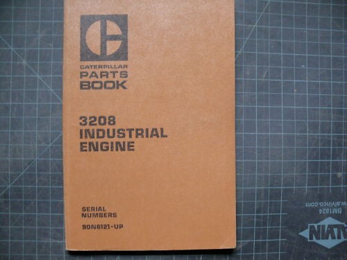 CAT Caterpillar 3208 Industrial Engine Parts Manual book catalog spare 