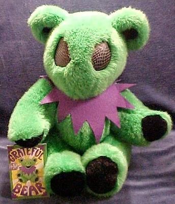 HTF LE 12 GRATEFUL DEAD FULLY POSEABLE ALIEN BEAR WITH HANGTAG