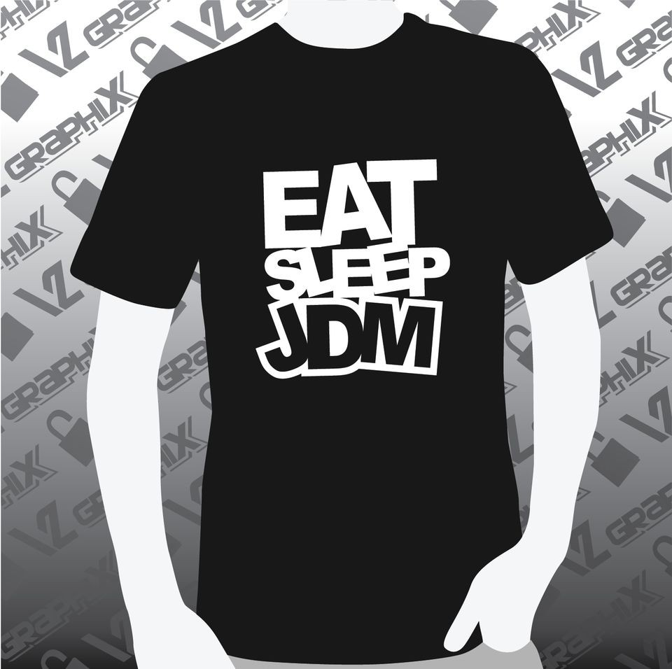   JDM T Shirt T Shirt Tee Racing Drift Race Car Lowered Drifting STI