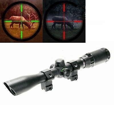 Center Point AR22 3 9x32 Mil Dot R/G Air Rifle Scope