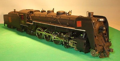 HO BRASS PFM/UNITED CENTRAL VERMONT CLASS U1a 4 8 2 # 601 CUSTOM 