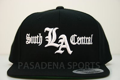 SOUTH CENTRAL LA SNAPBACK HAT CAP, black eazy e, ice cube compton