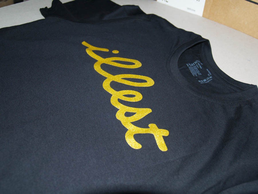 ILLEST GOLD SHIRT all sizes of T SHIRT TOP QUALITY size S 3XL, 100 