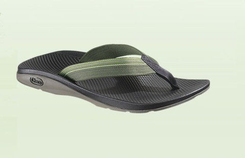 Chaco Mens Flip Flop Eco Tread   Bay Leaf #103011 NWT