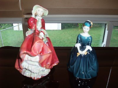   FIGURINES HN 1834 TOP O THE HILL, AND HN 2341 CHERIE 2 FIGURINES