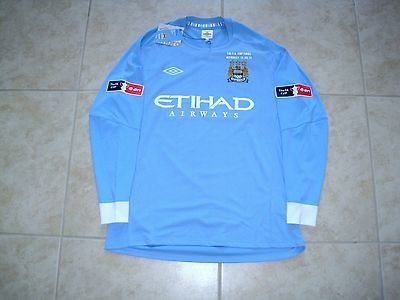 Manchester City Man Shirt Jersey Maglia Maillot FA Cup Final Match 