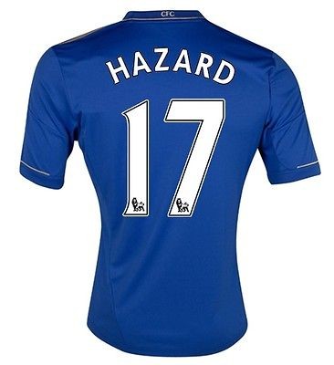 ADIDAS EDEN HAZARD CHELSEA FC HOME JERSEY 2012/13.