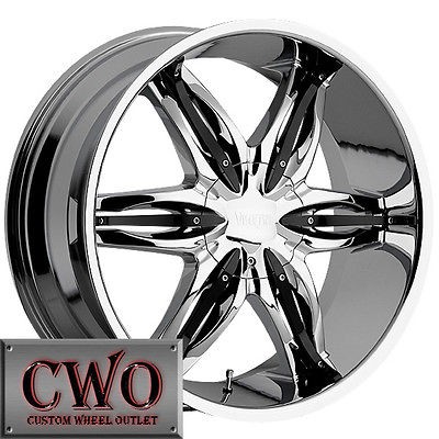 20 Chrome Viscera 778 Wheels Rims 5x115/5x120 5 Lug Charger 300C BMW 