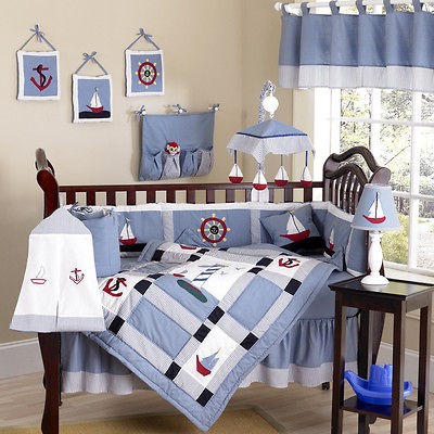 Nautical Crib Bedding in Bedding Sets