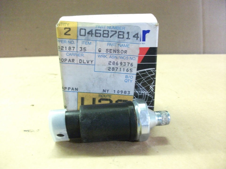 NOS 1989 1991 Daytona, LeBaron GTS, Sundance, Shadow oil pressure 