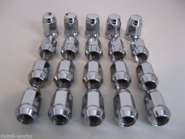 20)CHROME LUG NUTS Chrysler 300C 17 18 20 RIMS WHEELS