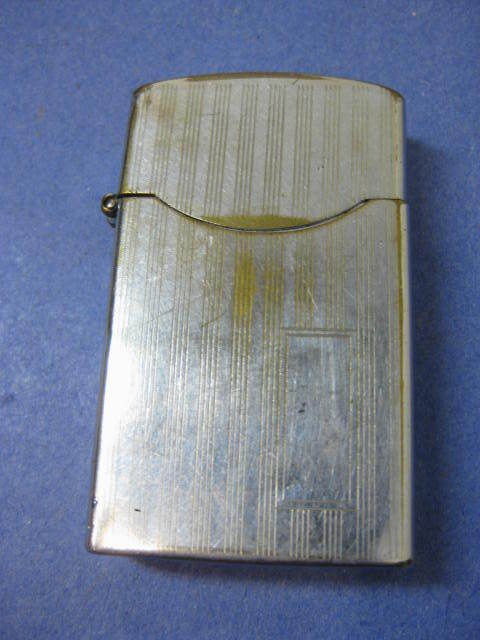 vtg 40s 50s Art Deco Windproof Cigarette Lighter Zenith