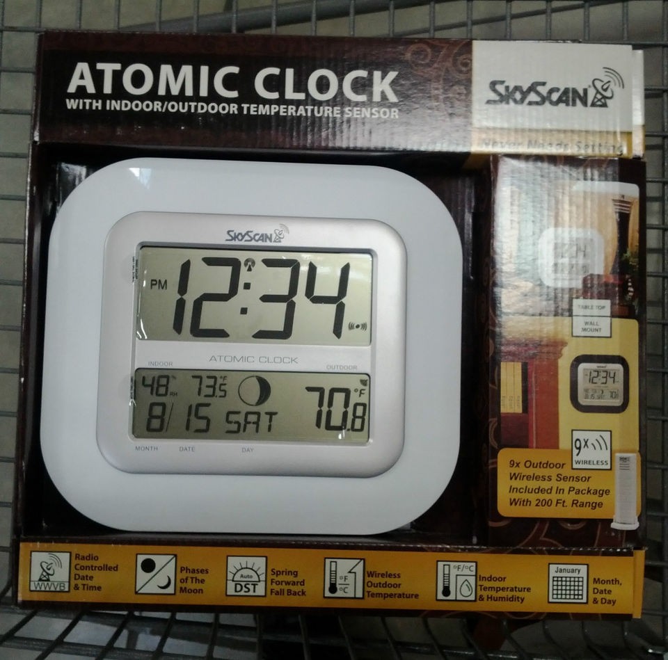 skyscan clock in Home & Garden