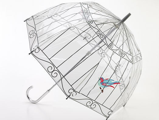 LULU GUINNESS Birdcage Umbrella. 1st class rec post