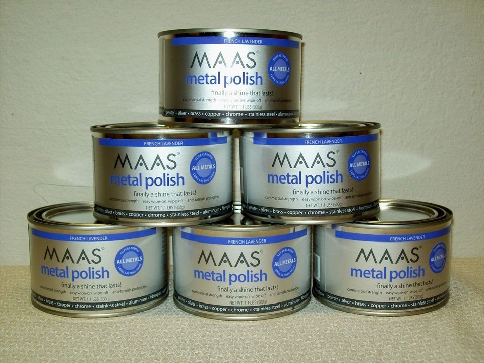 MAAS METAL POLISHING CREAM 1.1 LB CAN NEW 