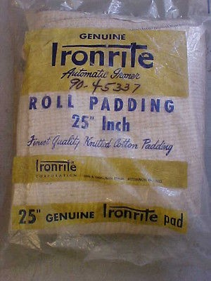 ironrite mangle NEW ROLL PADDING