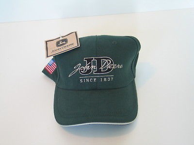 John Deere JD Since 1837 Collector Baseball Cap   2003 Breaking The 