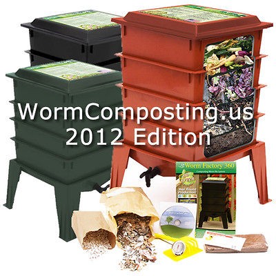 NEW 6 TRAY WORM FACTORY 360 KITCHEN COMPOST FARM 6 TRAY