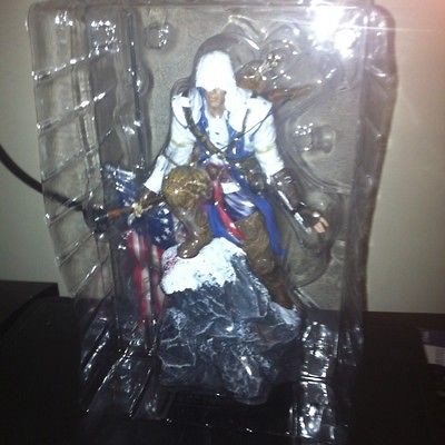 ASSASSINS CREED 3/III 9 CONNER STATUE FIGURE ONLY LIMITED 