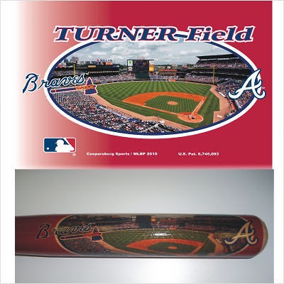 Coopersburg Sports Braves Stadium Bat SB34 TURNER