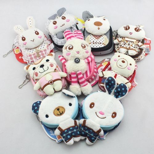 Cute Cloth Doll Contact Lens Case Holder Box C20