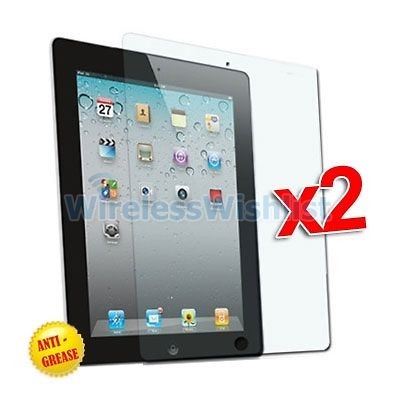 2X Anti Glare Matte LCD Screen Protector Covers for Apple iPad 2 WIFI 