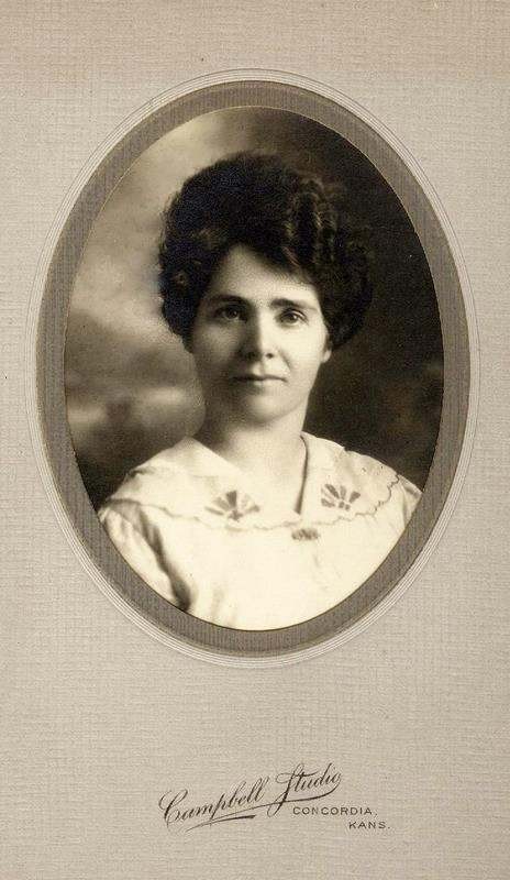 Rose Shaver Concordia KS Antique photo