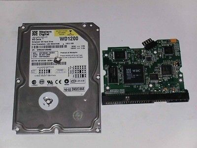 WD HARD DRIVE LOGIC BOARD IDE 120GB WD1200AB 22CBA​1 HSFHNA2AH 0000 