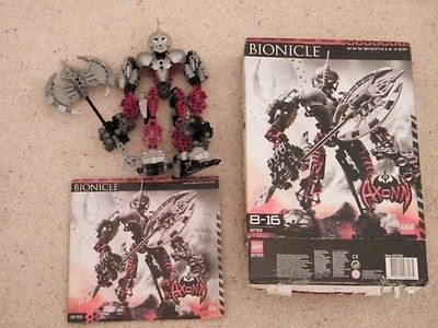   Boxed AXONN Figure TITAN Set 8733 & Instructions 100% Complete