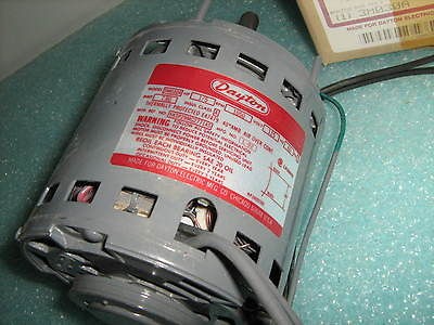 Dayton Heating Coolin​g Motor Direct Drive Furnace Blower Motor 1/5 