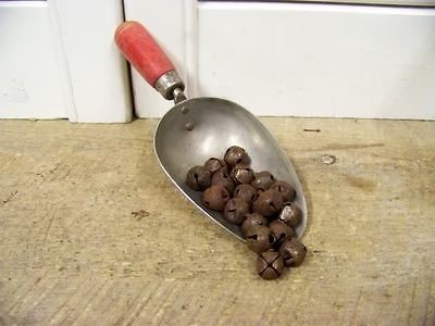 18 Primitive Rusty Rust Jingle Bells 13mm 1/2 Craft Christmas Sleigh 