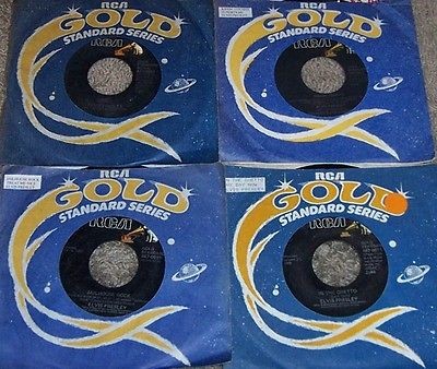   ELVIS GOLD STANDARD 45S   JAILHOUSE ROCK   KISSIN COUSINS   EXCELLENT