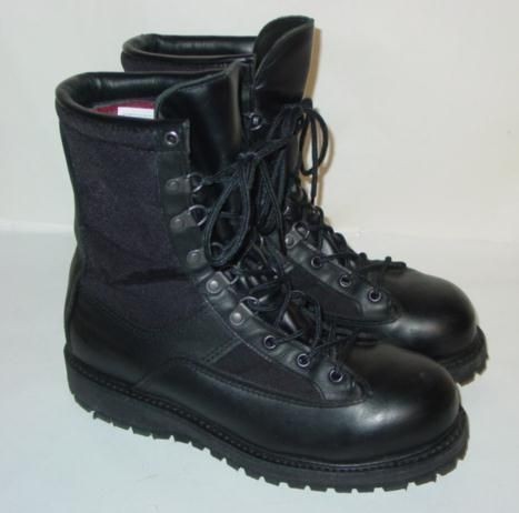 CORCORAN BLACK KNIGHT 8 LEATHER CORDURA BOOTS 600 GRAM INSULATION 