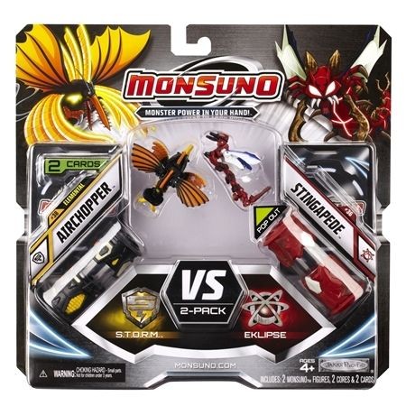 MONSUNO Core Combat 2 Pack Airchopper & Stingapede WAVE #3