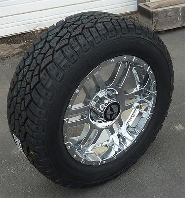 20 inch Chrome Wheels and Tires Dodge Truck, Ram 1500 20x9 Rims 