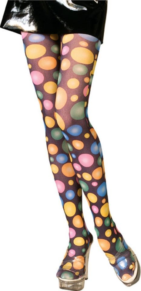   imprint woman stockings costume clown fashion retro balloon artist