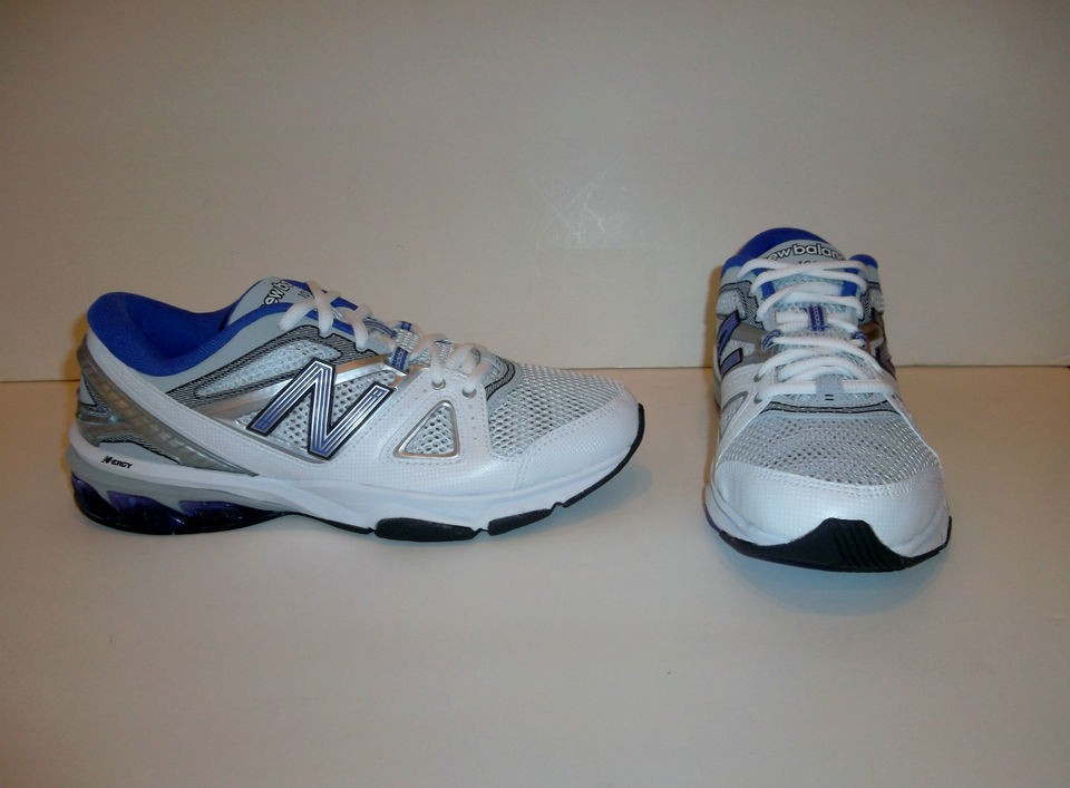 NEW BALANCE WX1012WB CROSS TRAINING SHOE WHITE & PURPLE SIZE 10 D NEW